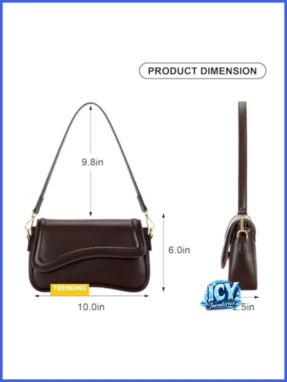 Women's Small Hobo Handbag Faux Leather Crossbody Purse with Detachable Straps